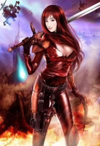 自然美女